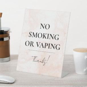 No Smoking Sign Pedestal Sign