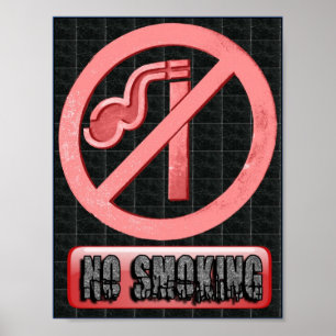 No Smoking Sign Poster by Restaurant Supplies