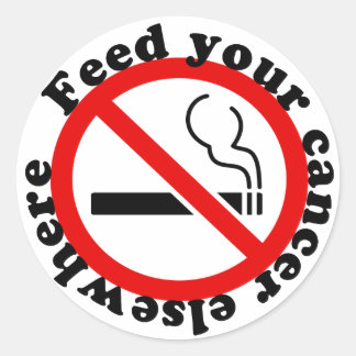 No Smoking Sticker