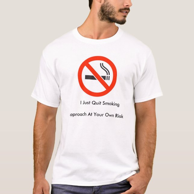 No Smoking Tee Shirt (Front)