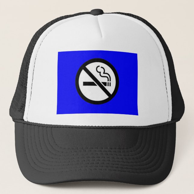 No Smoking Trucker Hat (Front)
