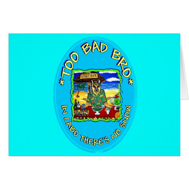 NO SNOW IN CABO (Front Horizontal)