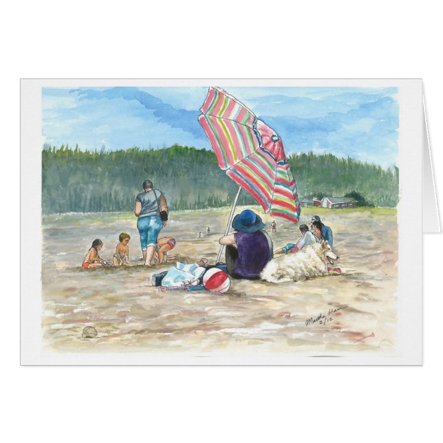 No so Sunny on the Beach (Front Horizontal)