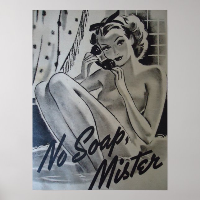 No Soap Mister Poster (Front)
