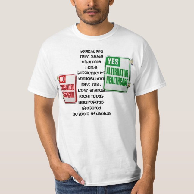 No Socialised HealthCare - T-Shirt (Front)