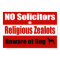 NO Solicitors Door/Window Poster