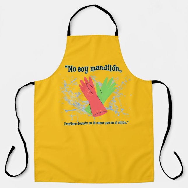 NO SOY MANDILON APRON (Front)