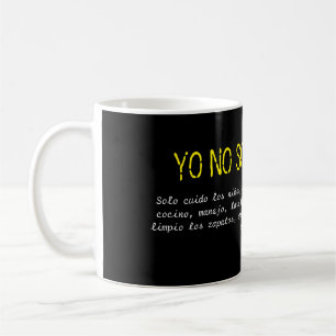 no soy mandilon meme apron coffee mug