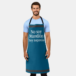 No soy mandilon, soy hogareno apron