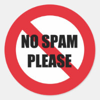 No SPAM please