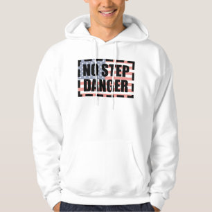 NO STEP DANGER FLAG HOODIE