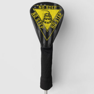 NO STEP GADSDEN SNAKE AIRCRAFT AMERICAN FLAG GOLF HEAD COVER