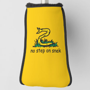 No step on snek memes Gadsden parody SnekRight Golf Head Cover