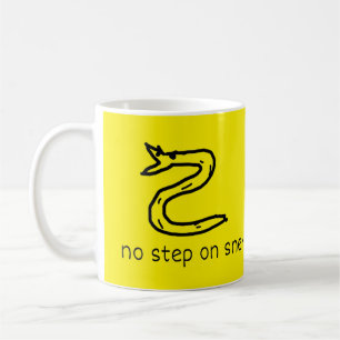 No Step on Snek Mug