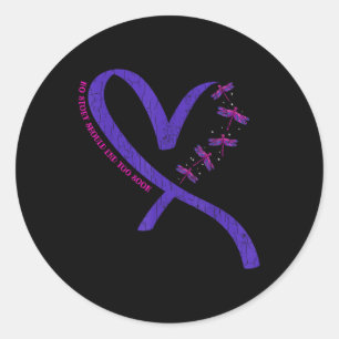 No Story Should End Suicide Prevention Awareness G Classic Round Sticker