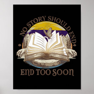 No Story Should End Too Soon Suicide Prevention Aw Poster