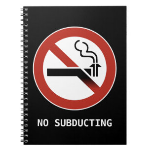 No Subducting Notebook