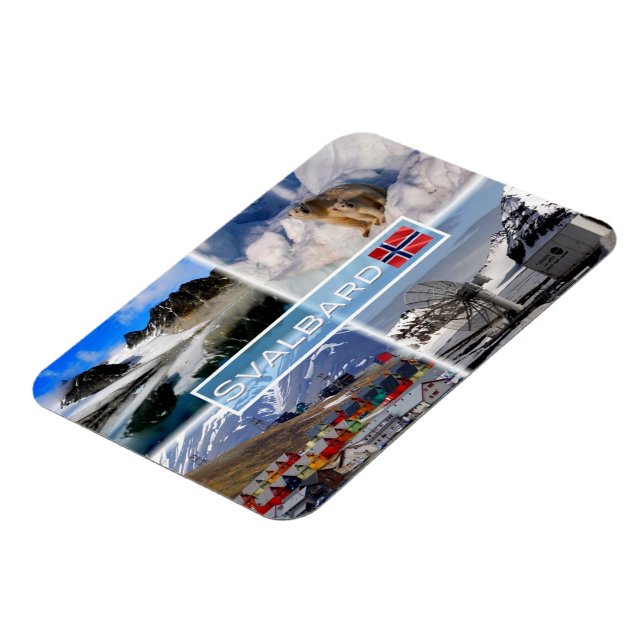 NO Svalbard - Gullybreen Magdalenefjorden - Magnet (Left Side)