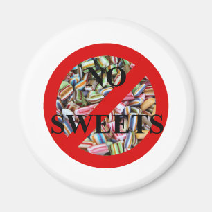 No sweets magnet