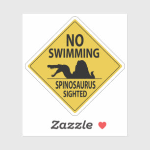 No Swimming - Spinosaurus