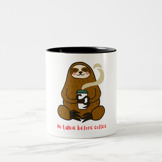 No talkie before Coffee mug  (Center)