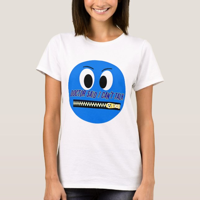 No Talking!_ T-Shirt (Front)