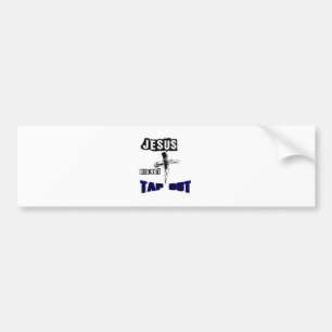 No Tap Bumper Sticker
