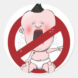 NO TATTLE TALES - NO SNITCHES CLASSIC ROUND STICKER