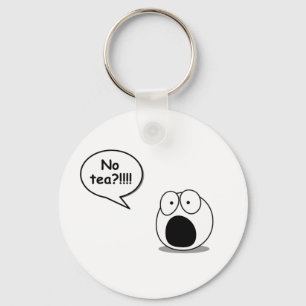 No Tea Key Ring