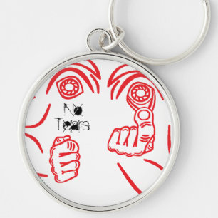 No Tears MMA Key Ring