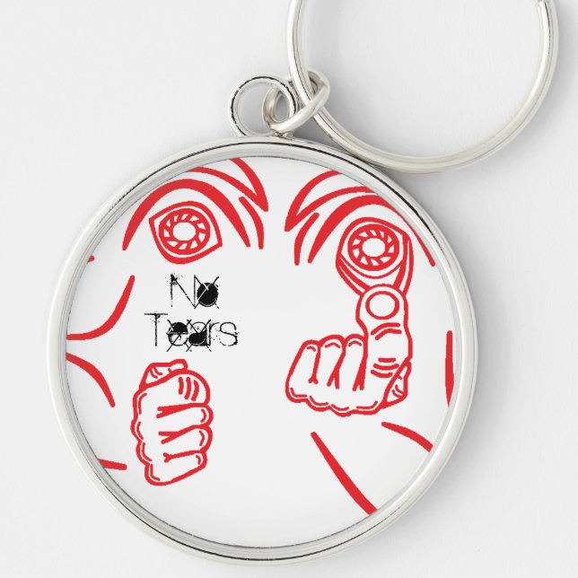 No Tears MMA Key Ring (Front)