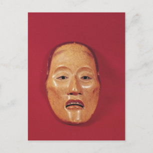 No theatre mask postcard