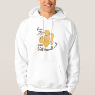 No Time My People Need Me Beekeeper Bee Hoodie
