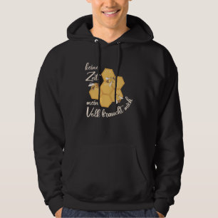 No Time My People Need Me Beekeeper Bee Hoodie