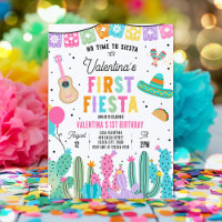 No Time To Siesta 1st Birthday Fiesta Party