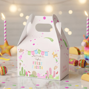 No time to siesta fiesta mexican first birthday favour box
