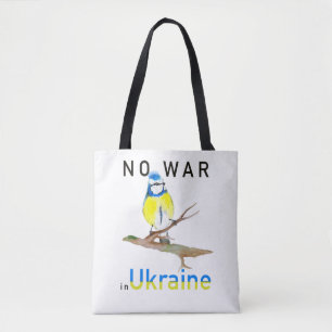 No to War in Ukraine Tote Bag