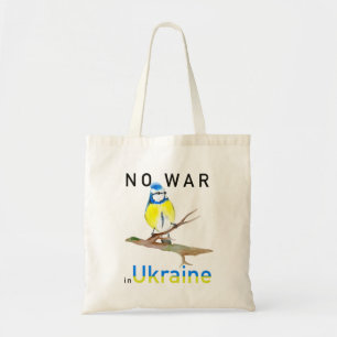 No to War in Ukraine Tote Bag