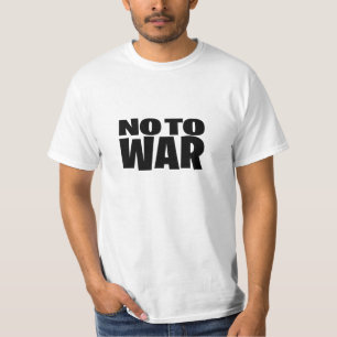 No To War T-Shirt