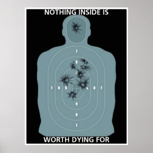 No trespassing or dare to trespass sign