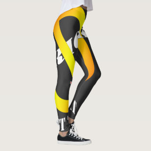 No trick just treat leggings
