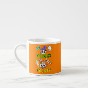 No Tricks Just Treats Cute Espresso Cup