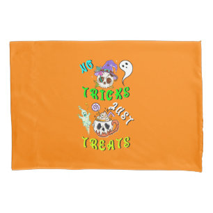 No Tricks Just Treats Cute Pillowcase