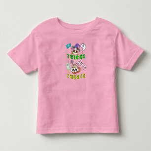 No Tricks Just Treats Cute Toddler T-Shirt