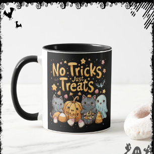 No Tricks Just Treats   ExDesigner   Halloween Mug