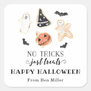 No Tricks, Just Treats Halloween Sticker