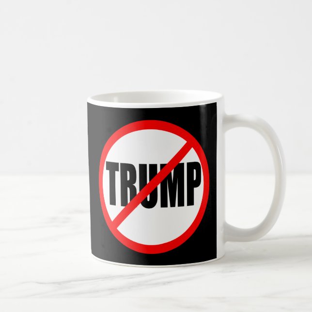 'NO TRUMP' COFFEE MUG (Right)