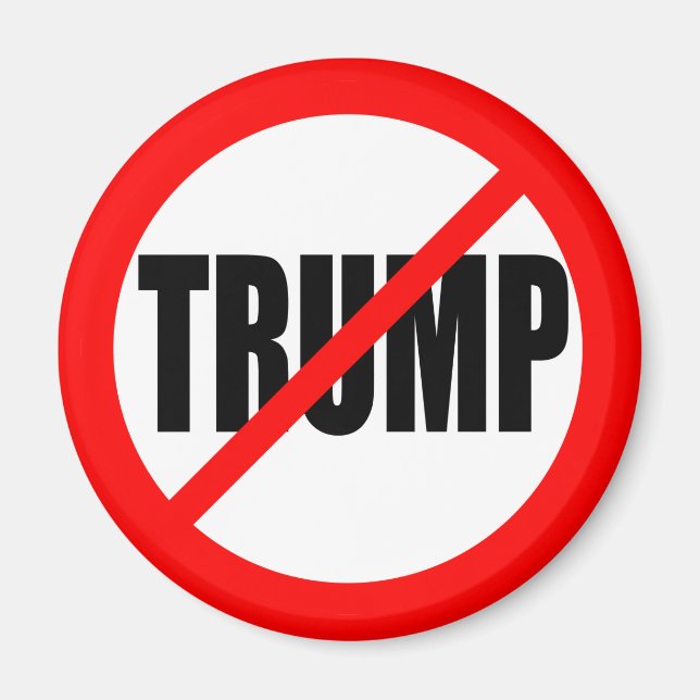 'NO TRUMP' MAGNET (Front)