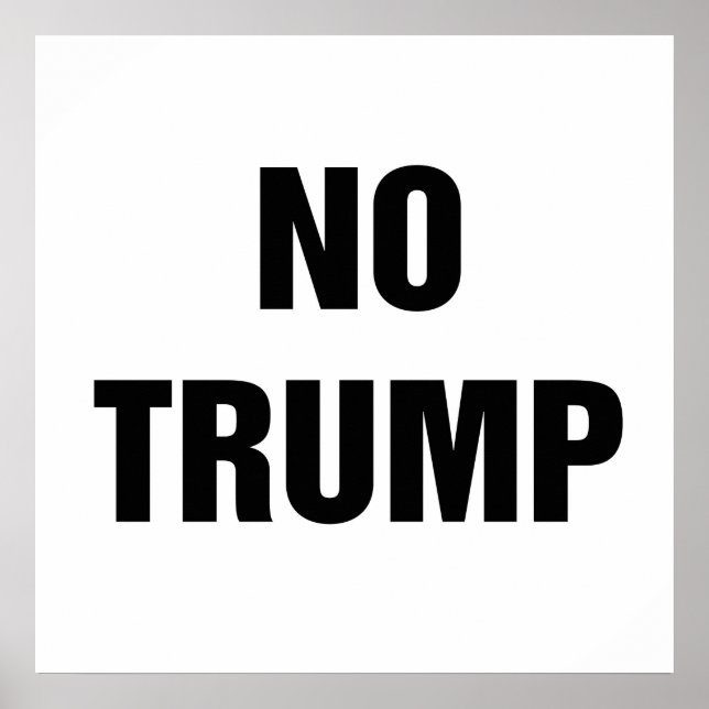 No Trump! Poster (Front)