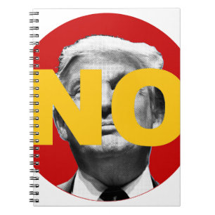 No Trump (Red and Yellow) Notebook